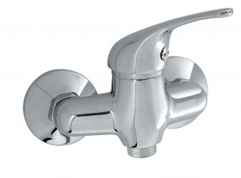 SHOWER MIXER WITHOUT ACCESSORIES 100 MM TITANIA IRIS CHROME