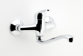 SINK BASIN MIXER 150 MM TITANIA IRIS CHROME #1