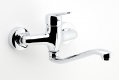 IRIS NEW Wall-mounted washbasin or sink mixer, chrome #1