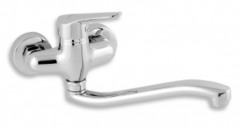 SINK BASIN MIXER 100 MM TITANIA IRIS NEW CHROME