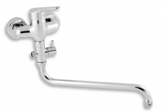 BATH SHOWER MIXER WITHOUT ACC. 100 MM IRIS NEW CHROME