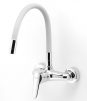 Sink mixer with elastic spout 150 mm, chrome-grey #2