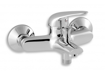 HIT Wall-mounted bath mixer, chrome