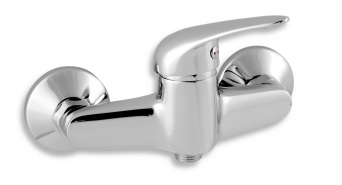 HIT Wall-mounted shower mixer, chrome