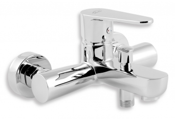 TITANIA FRESH wall-mounted bath mixer, chrome