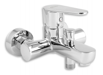 BATH AND SHOWER MIXER WITHOUT ACCESSORIES TITANIA FRESH CHR