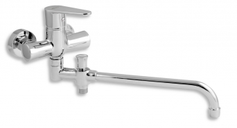 BATH SHOWER MIXER WITHOUT ACC. 100 MM TITANIA FRESH CHROME