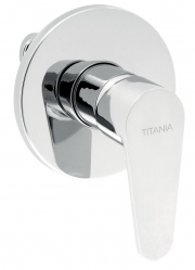 FRESH Concealed shower mixer, chrome