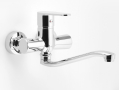 WALL-MOUNTED BASIN MIXER TITANIA FRESH CHROME #1