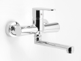 FRESH Wall-mounted washbasin or sink mixer, chrome #1