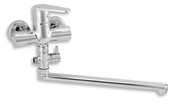 BATH SHOWER MIXER WITHOUT ACC. 100 MM FRESH CHROME