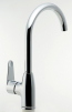 TITANIA FRESH standing sink mixer, swivel spout, high, chrome #2