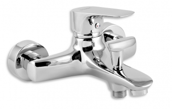 TITANIA NICE wall-mounted bath mixer, chrome 