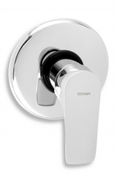 BUILT-IN SHOWER MIXER TITANIA NICE CHROME