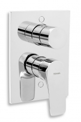 TITANIA NICE 2-functions concealed shower mixer, chrome