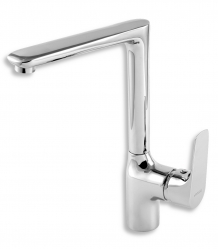 TITANIA NICE standing sink mixer, swivel spout, chrome