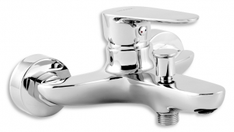 TITANIA SMART wall-mounted bath mixer, chrome