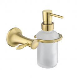 ANTICA soap dispensor, old bronze