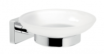 GRETA Soap dish, chrome