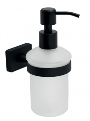 GRETA Soap dispensor, black matt