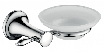 RETRO soap dish, chrome