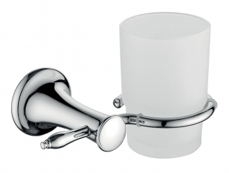 RETRO toothbrush holder, chrome