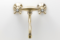 ANTICA wall-mounted sink mixer, swivel spout, bronze #2