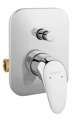 FERRO ONE concealed shower mixer 2F, chrome