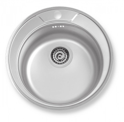 ROUND SINK DIA.51 OVERFLOW