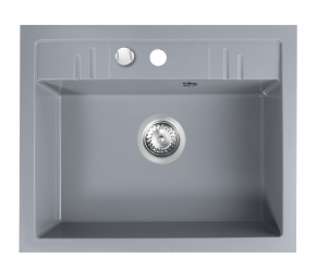 Granite sink with 1 bowl 48x58 Mezzo II, grey