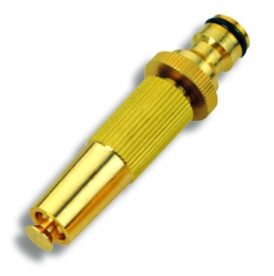 BRASS ADJUSTABLE HOSE NOZZLE