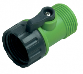 Connector with valve