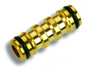 BRASS TWO WAY HOSE COUPLING