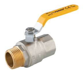 Gas valve 1/2” with lever handle type G18