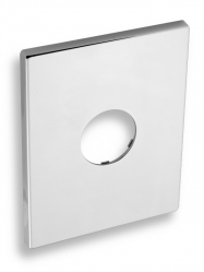 COVER FOR BUILT-IN BOX RECTANGLE CHROME