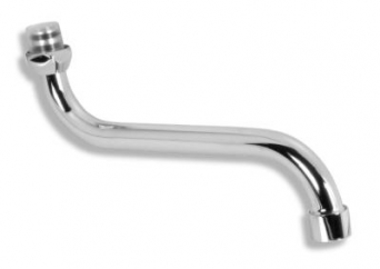 SPOUT 22 CM CHROME METALIA