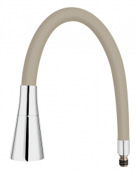 Elastic spout for 70720, chrome-beige