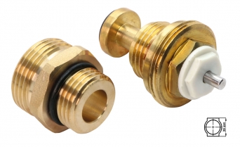 Set for 39 mm manifold: thermostatic insert 1/2