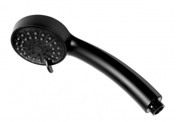 Shower head 3-position, black