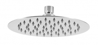 Fixed shower head dia 200 mm, stainless steel