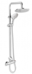 Shower set + thermostatic shower mixer 2661 AQUAMAT