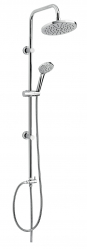 SHOWER SET FOR WALL MOUNTED SHOWER OR BATH MIXERS