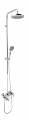 Shower set with extended tube, for mixer 42023 chrom