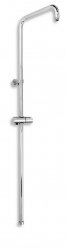 Shower set with shower holder for mixer with upper and low