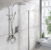 Shower set + shower mixer with upper outlet 36062 #1